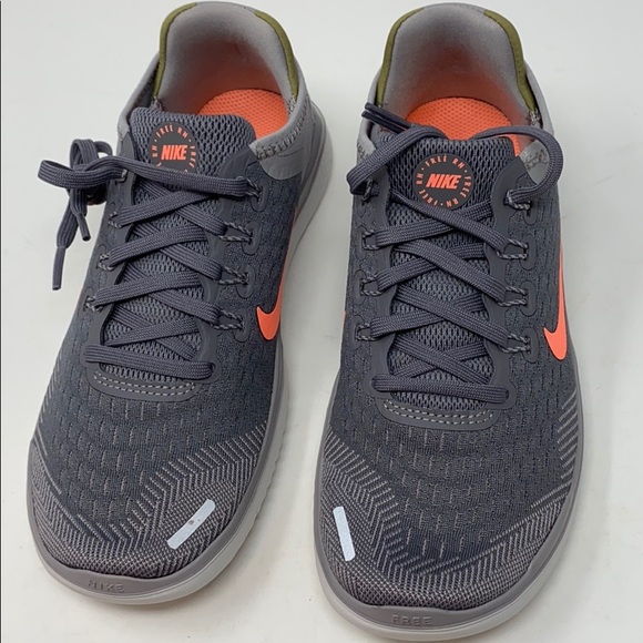 Nike free rn 2018 gunsmoke grey gray - Picture 2 of 6